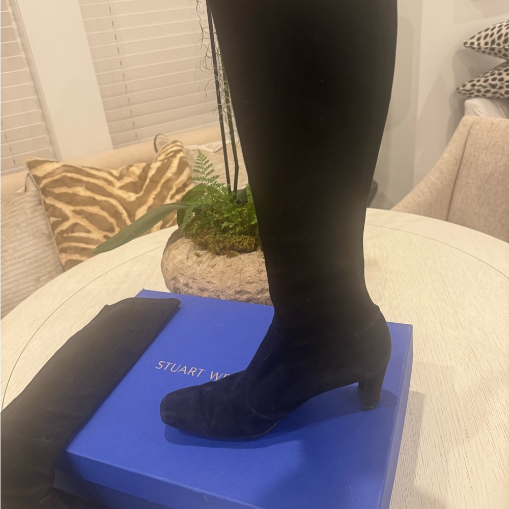 Stuart Weitzman fitted knee high boots